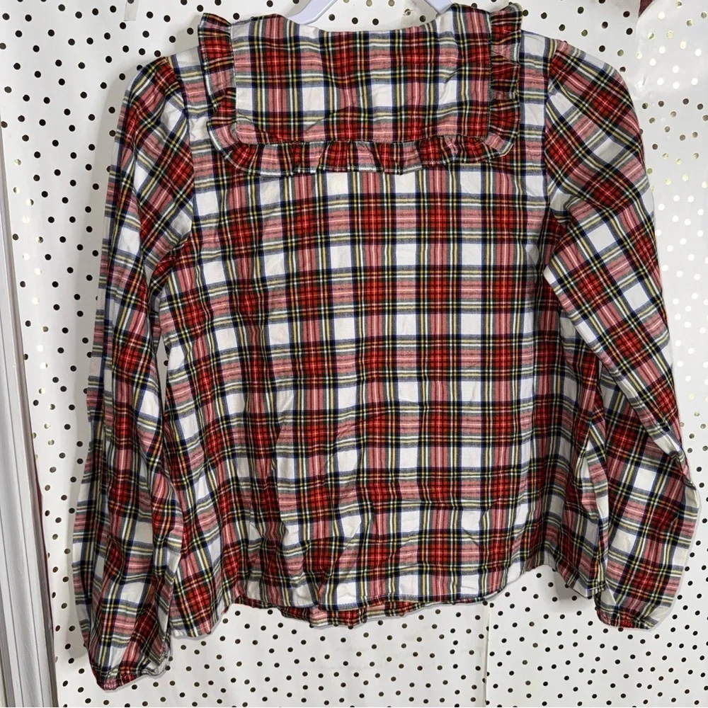 Crewcuts Red and Black Button Down Shirt